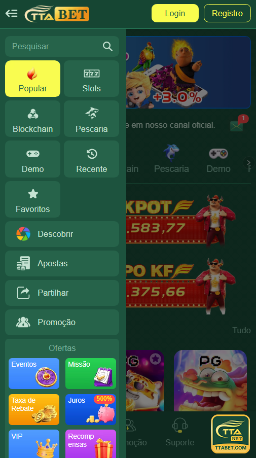 Vasta Coleção de Jogos